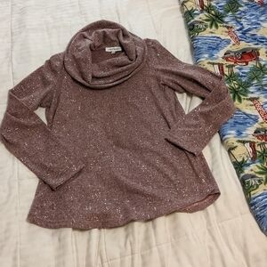 𝅺EMILY  Daniels cowl neck sweatshirt size medium
